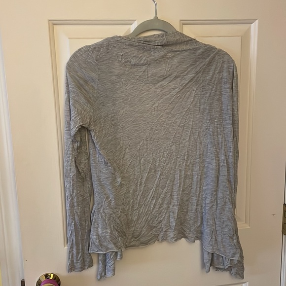 Light Gray Active Cardigan - Picture 2 of 2
